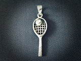 #307 Tennis Racquet Pendant