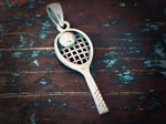 #307 Tennis Racquet Pendant