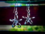 #128 Spiral Star Earrings