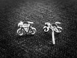 #117 Studs Bicycle Earrings