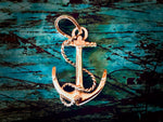 #304 Silver Anchor Pendant