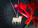 #315 Standing Bull Pendant