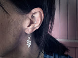 #126 Fern Leaf Earrings