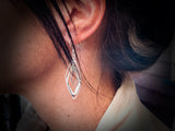 #102 Diamond shaped Dangle Earrings