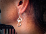 #101 Brushed Loops Earrings